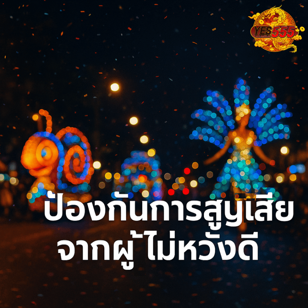 โปรโมท ป้องกันการสูญเสียจากผู้ที่ไม่หวังดี